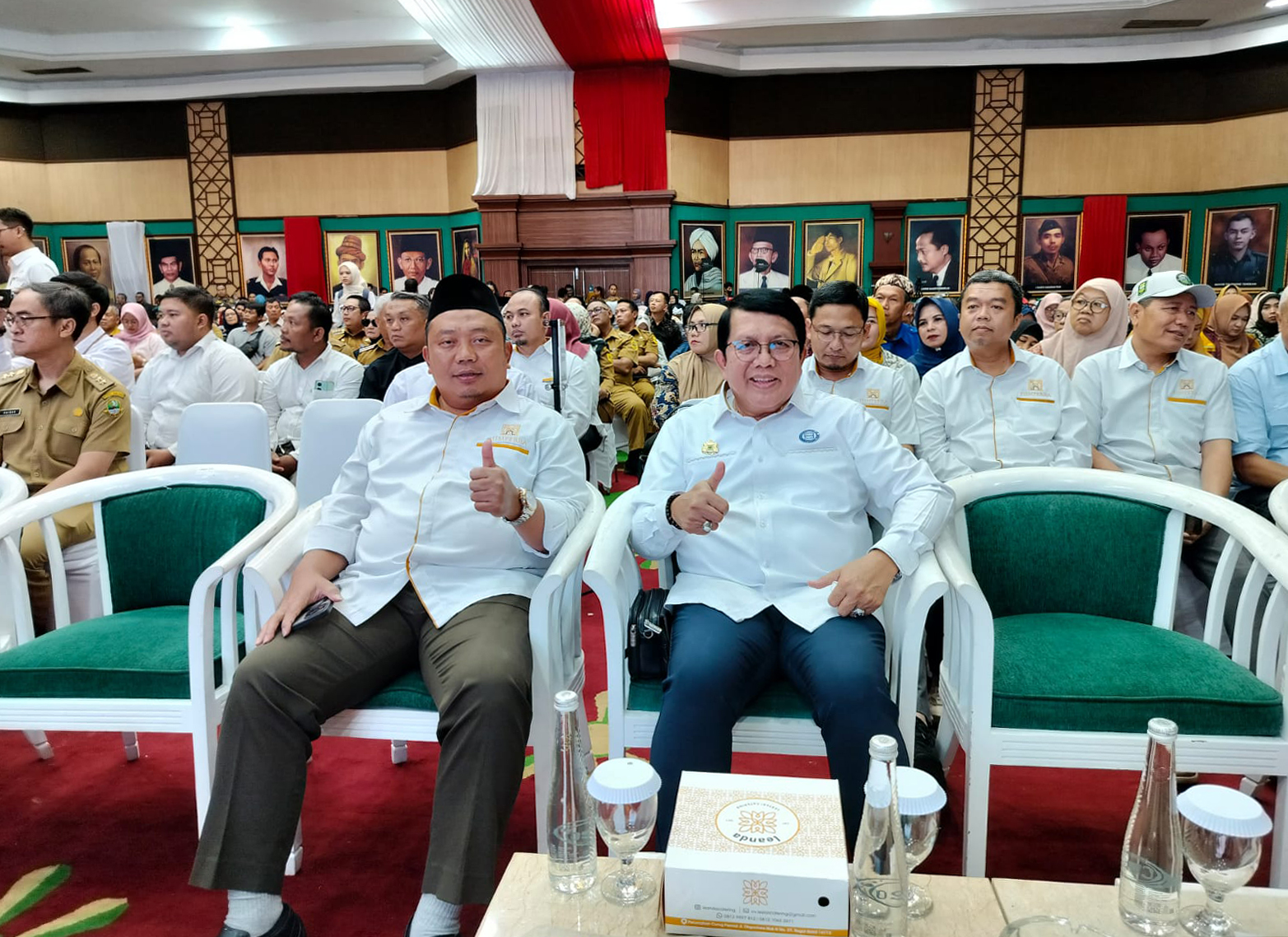 Sosialisasi Kredit Program Perumahan (KPP) Kabupaten Bogor bersama Menteri Perumahan dan Kawasan (PKP), Bupati, Wakil Bupati Bogor, Sekda Provinsi Jawa Barat, Sekda Kab.Bogor, Dirjen Perumahan, Ketua KADIN, Ketua APINDO Kab.Bogor dan pejabat terkait.